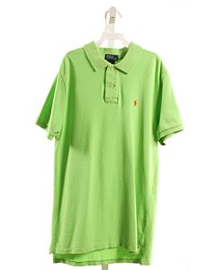 POLO BY RALPH LAUREN  LIME GREEN    KNIT SS SHIRT