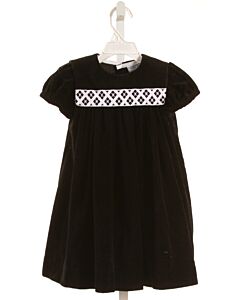 BAILEY BOYS  BLACK VELVET  EMBROIDERED PARTY DRESS