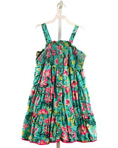 TOMMY BAHAMA  GREEN  FLORAL  DRESS