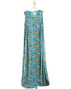 POSH PICKLE  AQUA  PRINT  BLANKET