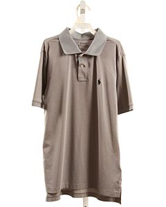 POLO BY RALPH LAUREN  GRAY    KNIT SS SHIRT