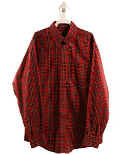 BROOKS BROTHERS  RED  PLAID  DRESS SHIRT