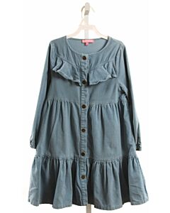 BISBY BY LITTLE ENGLISH  BLUE CORDUROY   DRESS