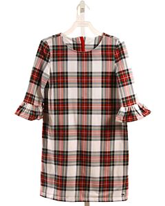 VINEYARD VINES  RED  PLAID  DRESS