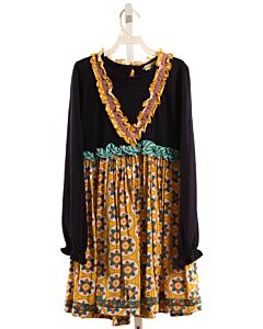 MATILDA JANE  YELLOW  FLORAL  KNIT DRESS