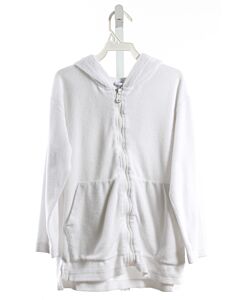 FLORENCE EISEMAN  WHITE TERRY CLOTH   COVER UP