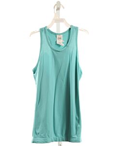 ATHLETA GIRL  AQUA    KNIT TANK