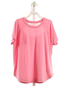 ATHLETA GIRL  PINK    KNIT SS SHIRT