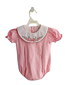 THE PROPER PEONY  PINK    DRESSY BUBBLE WITH PICOT STITCHING