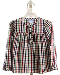 BELLA BLISS  MULTI-COLOR  PLAID  SHIRT-LS