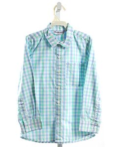 SMOCKINGBIRD  GREEN  WINDOWPANE  DRESS SHIRT