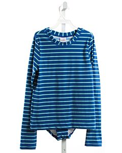 HANNA ANDERSSON  BLUE  STRIPED  2-PIECE SWIMSUIT