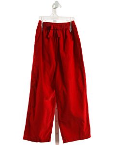 LITTLE ENGLISH  RED CORDUROY   PANTS WITH BOW