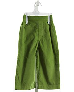 LITTLE ENGLISH  GREEN CORDUROY   PANTS