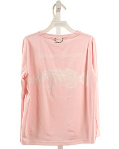 PRODOH  LT PINK   PRINTED DESIGN KNIT LS SHIRT