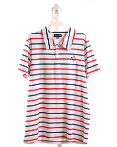 PRODOH  MULTI-COLOR  STRIPED  KNIT SS SHIRT