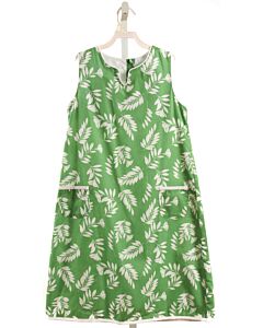 LITTLE ENGLISH  GREEN  FLORAL  DRESS