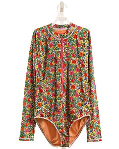 CREWCUTS  MULTI-COLOR  FLORAL  1-PIECE SWIMSUIT