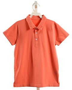 SERENDIPITY  ORANGE    KNIT SS SHIRT