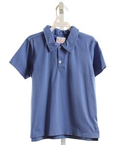 SHRIMP & GRITS BLUE KNIT SS SHIRT