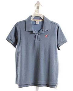 THE BEAUFORT BONNET COMPANY  BLUE    KNIT SS SHIRT