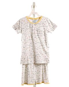 BELLA BLISS  LT BLUE  PRINT  LOUNGEWEAR