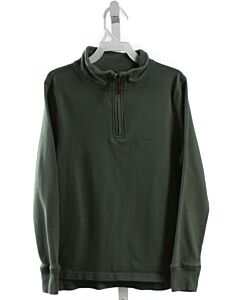 CREWCUTS  GREEN KNIT   PULLOVER