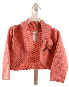 NANNETTE  PINK  FLORAL APPLIQUED CARDIGAN