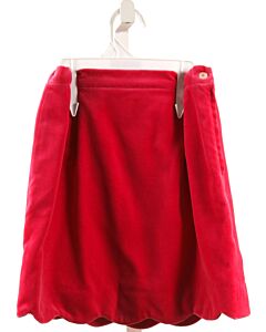 OSCAR DE LA RENTA  HOT PINK VELVET   SKIRT