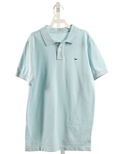 VINEYARD VINES  LT BLUE    KNIT SS SHIRT