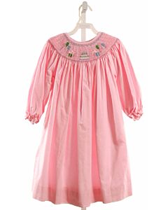 SMOCKED THREADS CECIL & LOU  PINK  GINGHAM SMOCKED DRESS