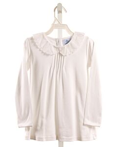 EYELET & IVY  WHITE    KNIT LS SHIRT