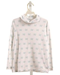 THE BEAUFORT BONNET COMPANY  LT BLUE  PRINT  KNIT LS SHIRT