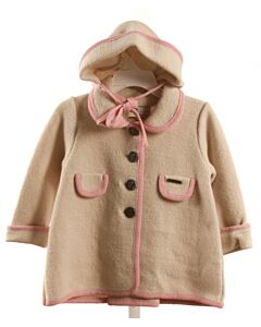 MARAE KIDS  IVORY WOOL   DRESSY OUTERWEAR