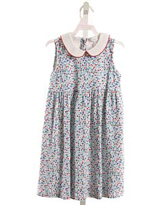 EYELET & IVY  BLUE  FLORAL  KNIT DRESS