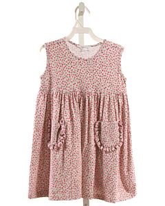 EYELET & IVY  PINK  FLORAL  KNIT DRESS
