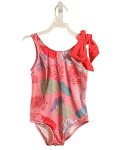 THE BEAUFORT BONNET COMPANY  HOT PINK    1-PIECE SWIMSUIT WITH BOW