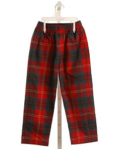 THE BEAUFORT BONNET COMPANY  RED  PLAID  PANTS
