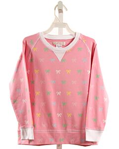 THE BEAUFORT BONNET COMPANY  PINK   PRINTED DESIGN PULLOVER