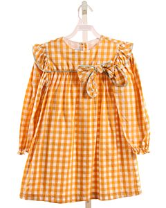 BELLA BLISS  YELLOW  GINGHAM  DRESS