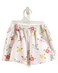 THE BEAUFORT BONNET COMPANY  WHITE KNIT FLORAL  SHORTS