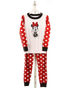 HANNA ANDERSSON  RED KNIT POLKA DOT PRINTED DESIGN LOUNGEWEAR