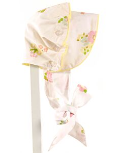THE BEAUFORT BONNET COMPANY  YELLOW  FLORAL  BONNET