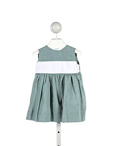 WISH UPON A STAR  FOREST GREEN  GINGHAM  DRESS 