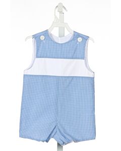 WISH UPON A STAR  BLUE  GINGHAM  JON JON/ SHORTALL 