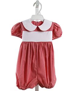 WISH UPON A STAR  RED  GINGHAM  BUBBLE 