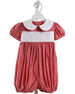 WISH UPON A STAR  RED  GINGHAM  BUBBLE