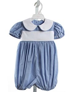 WISH UPON A STAR  BLUE  GINGHAM  BUBBLE