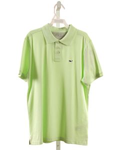 VINEYARD VINES  LT GREEN    KNIT SS SHIRT