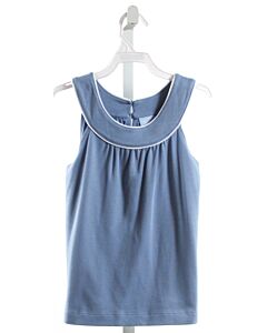 BELLA BLISS  BLUE    SLEEVELESS SHIRT